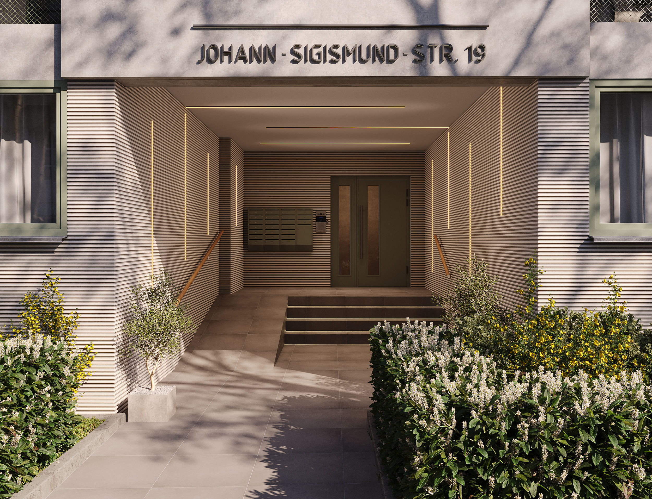 Fassade Johann-Sigismund-Straße
